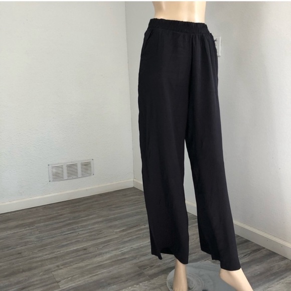 elan see true high waist pants elastic waist black - Picture 4 of 13